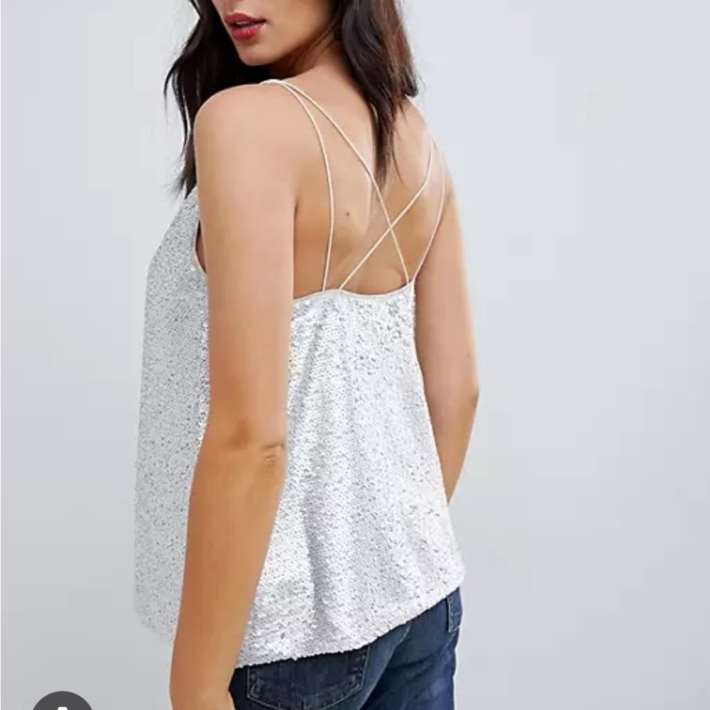 ASOS design sequin cami